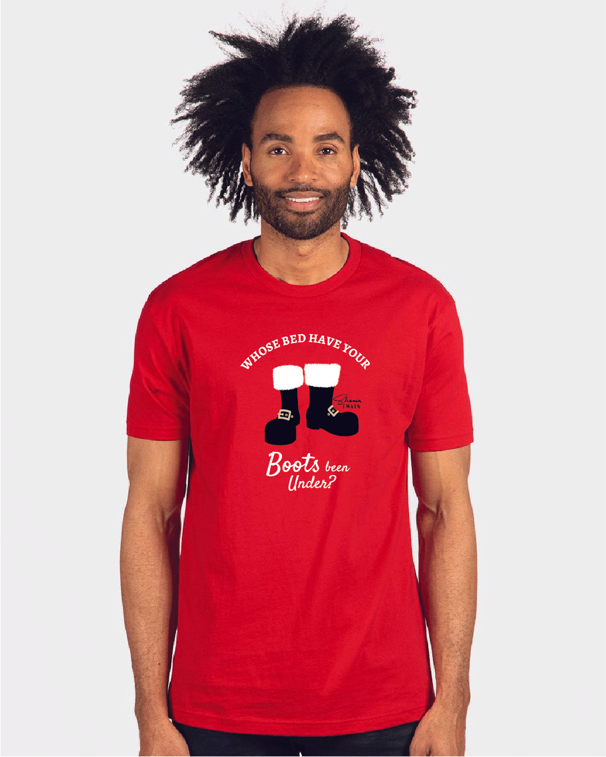 Shania Twain Foundation Holiday 2023 "Whose Bed..." T-shirt